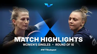 Olga Vorobeva vs Sabina Surjan | WTT Contender Budapest 2021 (R16)