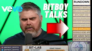 Bitboy Crypto Talks VEVE EXPLOITED! (Ecomi/Omi Token)