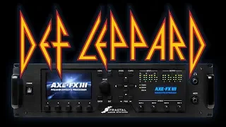 Fractal Audio: Def Leppard Makes the Switch to the Axe-Fx III