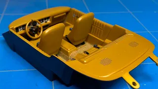 Revell: 1970 Pontiac Firebird Build Part 3: Interior