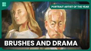 Double Portrait Drama - Portrait Artist of the Year - S04 EP9 - Art Documentary
