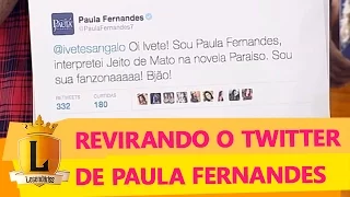 Relembre tweets antigos de Paula Fernandes junto com Trouva do Legendários