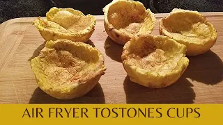 Tostones cups done in the Air Oven