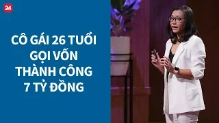 Shark Tank Việt Nam tập 1: Cô gái 26 tuổi khiến cả 5 "cá mập" giành giật, nhận đầu tư 7 tỷ - VTV24