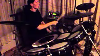 Brendan Moore recording drums. Roland TD20