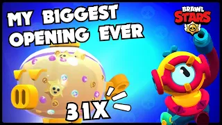 31 Mega Pig opening | Brawl Stars