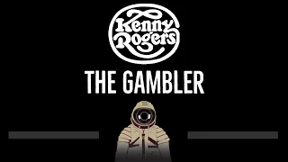 Kenny Rogers • The Gambler (CC) 🎤 [Karaoke] [Instrumental Lyrics]