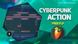 Action Cyberpunk In FL Studio 20 (+FREE FLP/Бесплатный FLP) #freeflp #flstudio #cyberpunkmusic