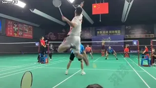 两届奥运冠军🥇传奇🇨🇳傅海峰2022最新表演赛🏸！| 宝哥，宝刀未老🔥！？| Olympic🥇🥇🇨🇳Fu Hai Feng 2022 LATEST 🏸Exhibition Match🔥！