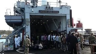 Immigration clandestine : l'armée italienne en mission humanitaire