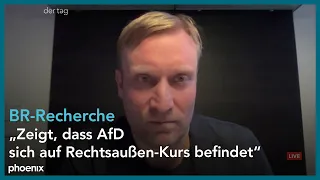 Benjamin Höhne (Parteienforscher, Universität Magdeburg) zu Rechtsextremismus in der AfD