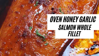 Oven Honey Garlic Salmon | BROILED OR BAKED SALMON