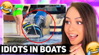 Idiots In Boats Caught On Camera ! | Bunnymon REACTS