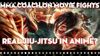 MMA coach on Movie Fights: Attack on Titan, a film study on the Kimura