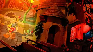 Pinocchio's Daring Journey Disneyland full Queue/Exit music (1983-present)