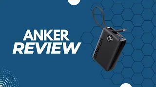 Review: Anker 20,000mAh Portable Charger, 22.5W High-Speed Charging Power Bank with Built-in USB-C