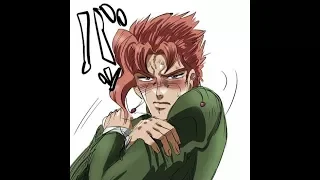 DIO and Kakyoin do a thing