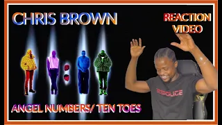 Chris Brown - Angel Numbers / Ten Toes (Official Video) I REACTION VIDEO @Task_Tv