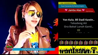 JAMBU ALAS | fersi Dj Acan Duet karaoke Smule | bersama azzahra Guserr Gaes.