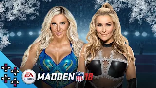 MADDEN 18: CHARLOTTE vs. NATALYA (feat. MOJO & RUSEV) - Gamer Gauntlet