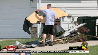 'It's unbelievable' | Sellersburg neighbors leaning on one another to clean up after EF-0 tornado