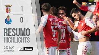 Highlights | Resumo: SC Braga 1-0 FC Porto (Liga 21/22 #31)