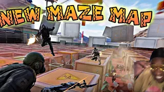 Maze Mode Elimination ~ New Map Soldiers starts with SPAS-12 |CrossFire Philippines| MonarchZombieV4