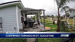Confirmed EF-1 tornado in St. Augustine, Florida