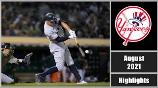 New York Yankees | August 2021 Highlights