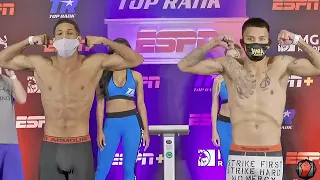 ELVIS RODRIGUEZ VS CAMERON KRAEL - FULL WEIGH IN & FACE OFF VIDEO