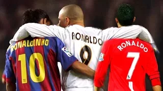 CR7 vs R10 vs R9 • Skills Battle of Gods | HD