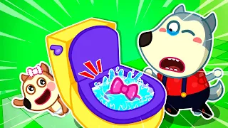 Pregnant Mommy Goes to Potty | Potty Training Song | @mommywolf