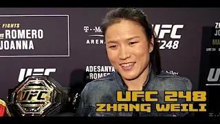 Even Zhang Weili's Mom knows Joanna Jedrzejczyk can't beat her (UFC 248)