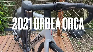 2021 Orbea Orca - Unboxing and bike build.