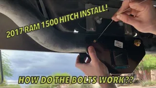 How-To Install 2017 Ram 1500 Curt 13333 Hitch Receiver