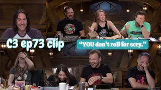 "YOU don't roll for scry" | Critical Role - Bells Hells ep 73