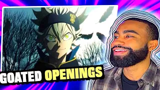 FIRST TIME REACTING/ RANKING BLACK CLOVER OPENINGS