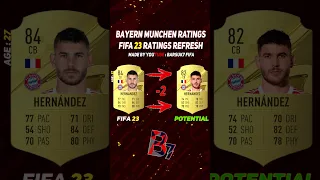 FIFA 23 ✸ BAYERN MUNCHEN WINTER RATINGS UPGRADES & DOWNGRADES!😎😱 ft. Davies, Upamecano, Hernández