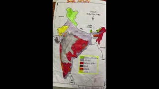 Major soil types of India