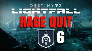 RAGE QUIT - MASTER Lost Sector in the EDZ! | Destiny 2 Lightfall