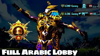 Arbi Lobby Full Gameplay | PUBG MOBILE | | O F F ALONE GAMING YT |