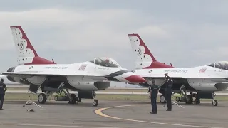 Thunderbirds wrap up training at Spaceport America