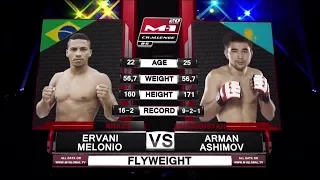 Rodrigo Melonio vs Arman Ashimov, M-1 Challenge 85