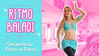 CLASE 2 DE RITMOLOGÍA ÁRABE | RITMO BALADI | MASMOUDI SEGHIR | SECUENCIA CON MOVIMIENTOS BÁSICOS