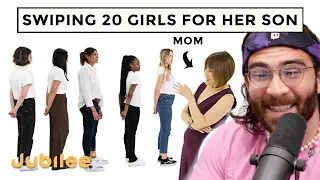 Mom Swipes 20 Girls for Her Son Jubilee | HasanAbi Reacts
