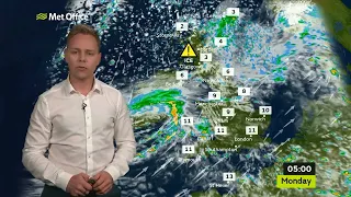 Sunday afternoon forecast 02/12/18