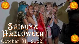 Halloween night event for 100,000 people in Tokyo Shibuya | 2022.10.31 #渋ハロ #渋谷ハロウィン #スクランブル交差点