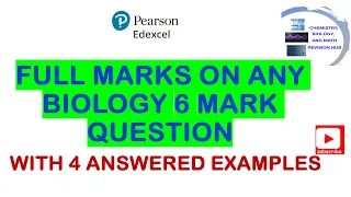 Biology questions | 6 marker | Tips and examples |