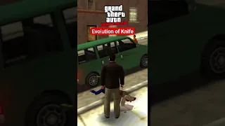 Evolution of Knife in GTA Series