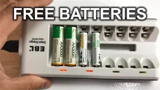 How to NEVER Pay For AA/AAA Batteries Again In Your Life